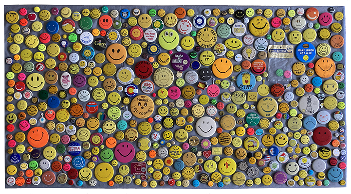 The Smile Face Museum Button Collection